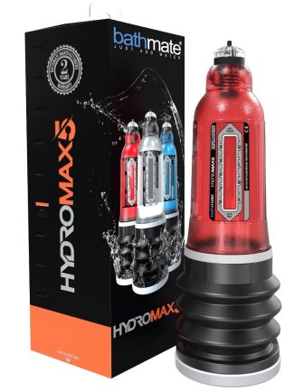 Developpeur Bathmate Hydromax 5 Rouge