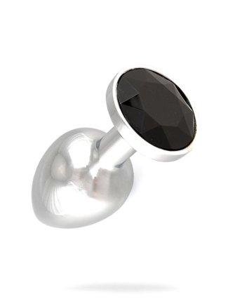 Butt plug Métal noir XS