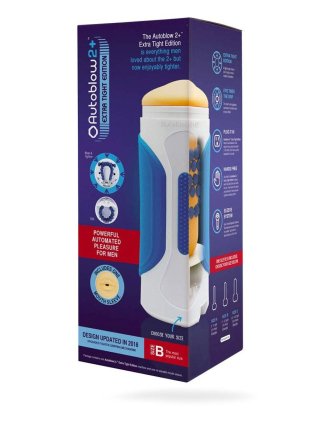 Autoblow - 2 Plus XT Masturbateur avec Gaine B circonférence de 10-14 cm
