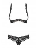 Luvae Ensemble ouvert 2 pcs  - Noir