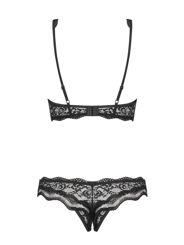 Luvae Ensemble ouvert 2 pcs  - Noir