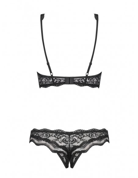 Luvae Ensemble ouvert 2 pcs  - Noir