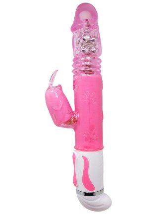 Vibromasseur rabbit avec billes rotatives