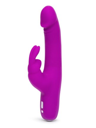 SLIMLINE REALISTIC RABBIT vibrant pourpre