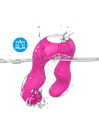 Vibromasseur Rose en forme de U double tête stimulateur point G 