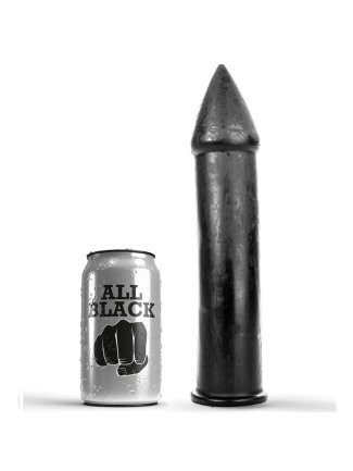 ALL BLACK DILDO TOUT NOIR 24CM