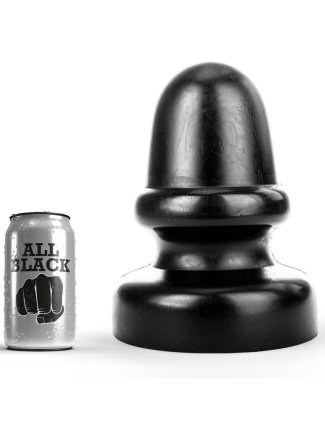 ALL BLACK BOUCHON TOUT NOIR ANAL 23CM
