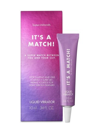 its a match liquide effet vibrator