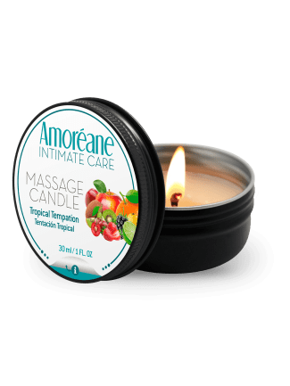 Bougie de Massage Saveur Fruits Exotiques - 30 ml