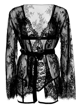 86123 Body et chemise Noir