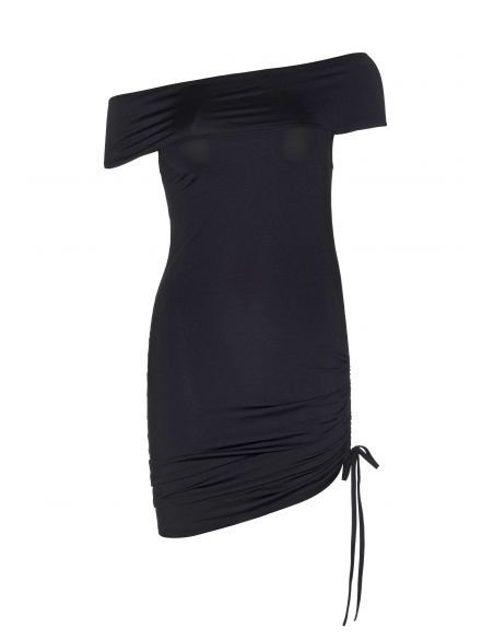 Robe Épaules Dénudées Noire