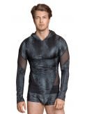 T-Shirt capuche et manches longues 