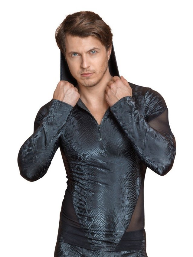 T-Shirt capuche et manches longues 
