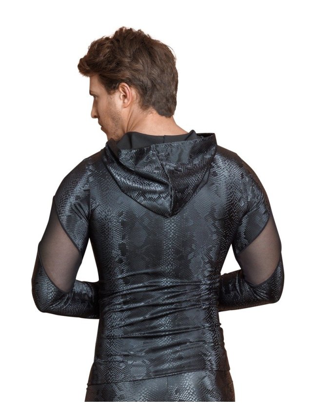 T-Shirt capuche et manches longues 