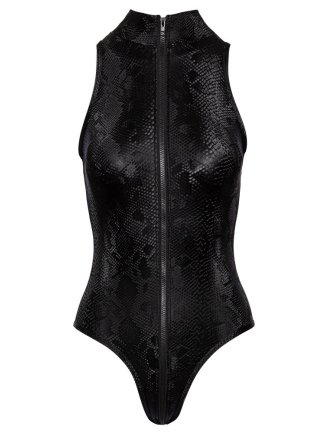 Body imitation peau de serpent 
