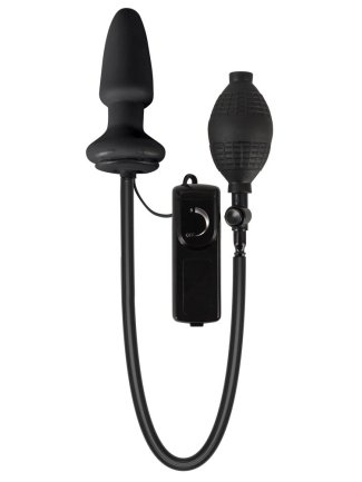 Plug Anus Noir Vibrant et Gonflant Fanny Hill's