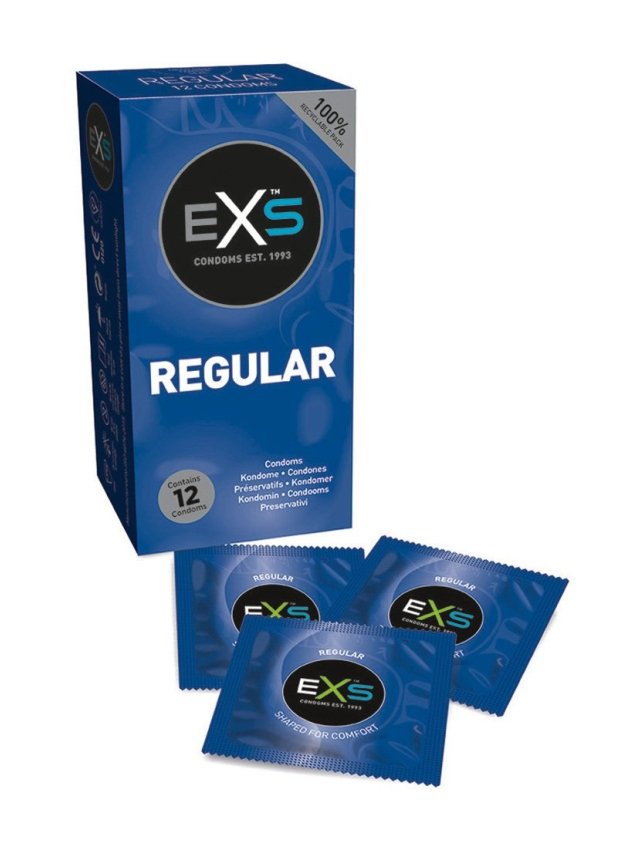 EXS Regular - Condoms - 12 Pieces