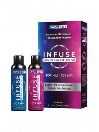 Infuse 2 In 1 Arousal Gel Pour Couples - 59ml