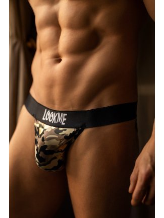 Slip imprimé camouflage argenté ARMY - LM2306-61CAM