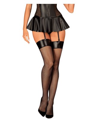 Darkessia bas jarretelles - Noirs