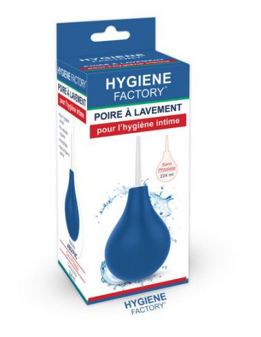 Poire de lavement anal hygiène intime anus colon 89 ml