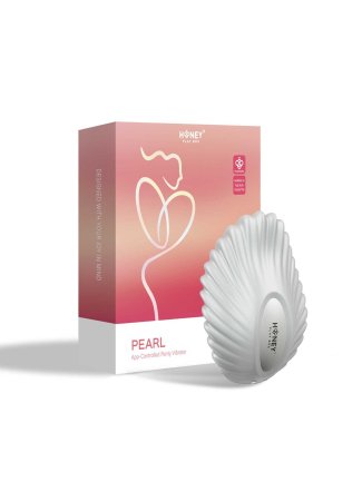 Pearl Blanc - Vibromasseur magnétique contrôlé par application