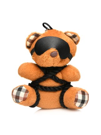 Porte-clés Teddy Bear en tenue Bondage