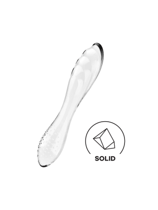 Gode en verre transparent haute qualité Dazzling Crystal 1 Satisfyer - CC597832