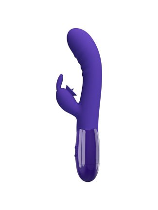 Vibromasseur Rabbit Cerberus Youth - Violet
