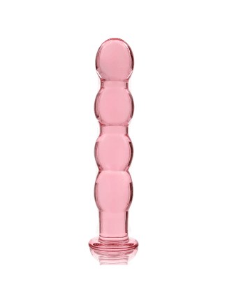 LE 10 GODE EN VERRE BOROSILICATE 16,5 X 3,5 CM ROSE
