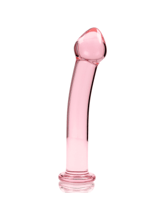 LE 11 GODE EN VERRE BOROSILICATE 16 X 3 CM ROSE
