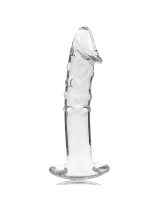 LE 19 GODE EN VERRE BOROSILICATE 18,5 X 4 CM CLAIR