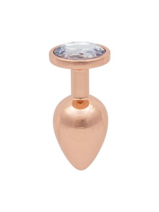 Plug bijou rose gold L