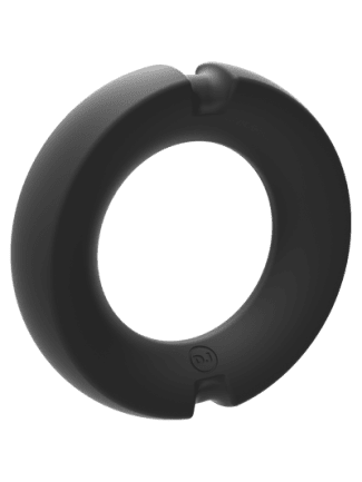 The Paradox - Silicone/Metal Cock Ring - 50mm - Black 2402-40-BX