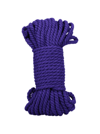 Bind and Tie - 6 mm Hemp Bondage Rope - 50 ft - Violet 2404-66-BX