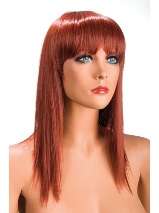 Perruque Allison rousse