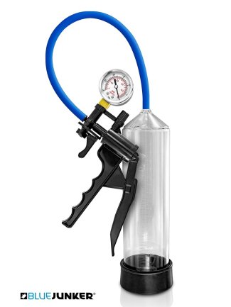 Développeur de pénis avec manomètre - Blue Junker