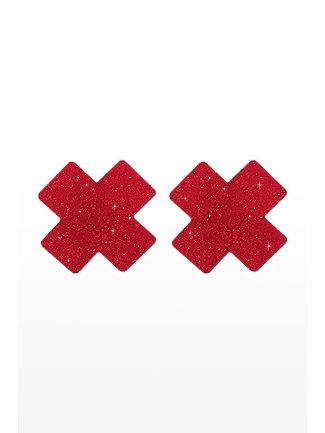 Caches mamelons Nipple X Covers rouge