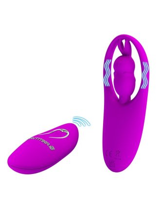 Pretty Love - Wild Rabbit - Stimulateur clitoridien avec télécommande - Rose - 8186