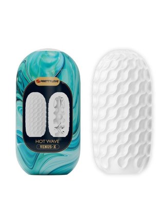 Pretty Love - Venus X - Hot Wave - Masturbateur - Blanc - 8671