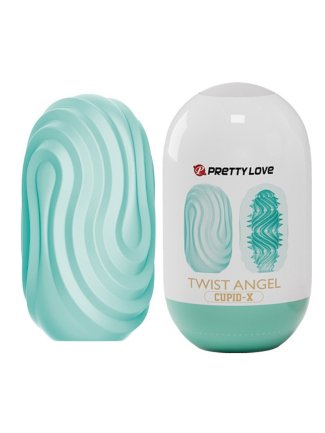 Pretty Love - Cupid X - Twist Angel - Masturbateur - Vert, Blanc - 8674