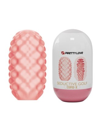 Pretty Love - Cupid X- Seductive Golf - Masturbateur - Rouge, Blanc - 8675