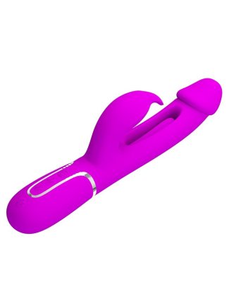 Pretty Love - Kampas - Rabbit Vibrator 3 en 1 -Violet - 8694