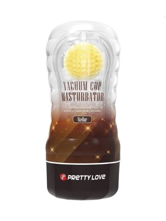 Pretty Love - Stellar - Ventouse de masturbation - Jaune - 8700