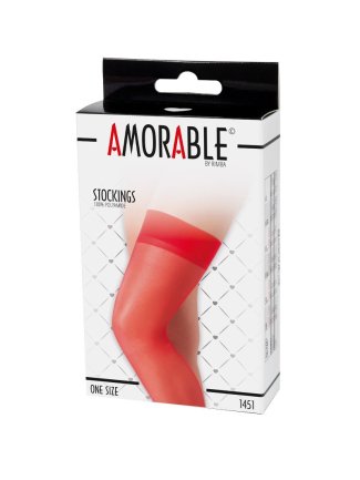 Amorable by Rimba - Bas - Talle unique - Rouge - 180