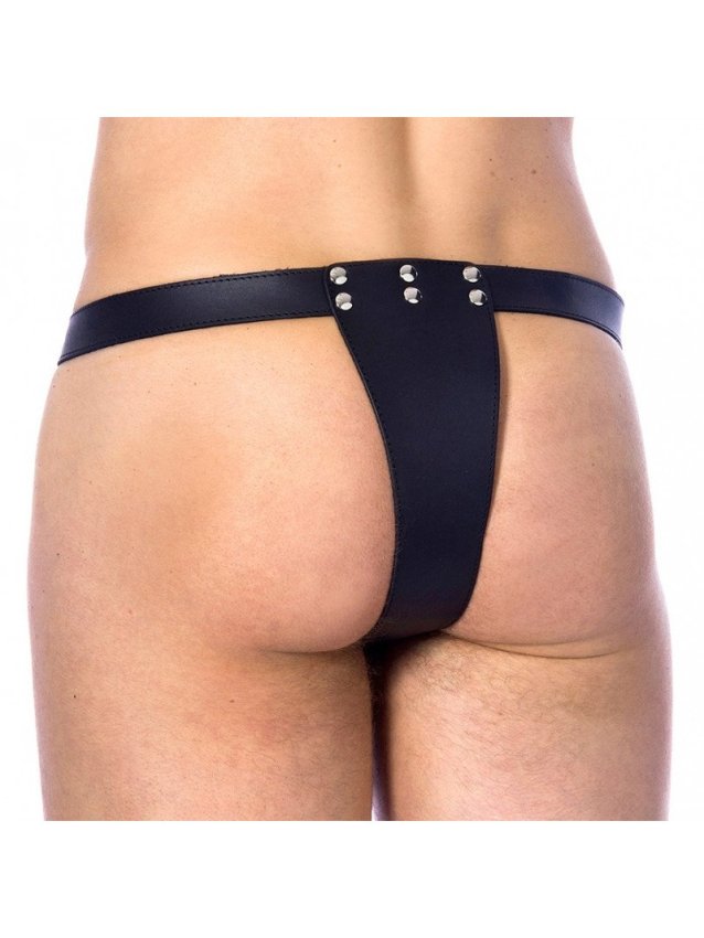 Cage De Chasteté Masculine En Silicone Noir - Pour Jeux De Rôle Et Bondage