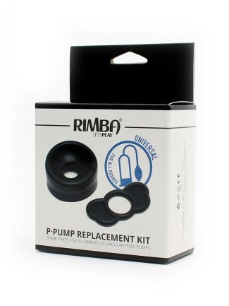 Rimba P-Pump - Kit de remplacement P-Pump de 2 anneaux - Noir - 4693