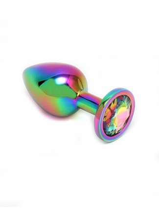 Rimba Toys - Pisa - Butt Plug - Rainbow - 7366