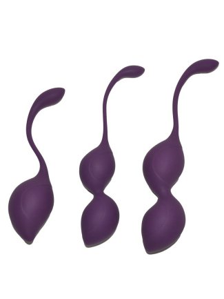 Rimba Toys - Geneva - Ensemble d'entraînement boules de kegel - Violet - 7765