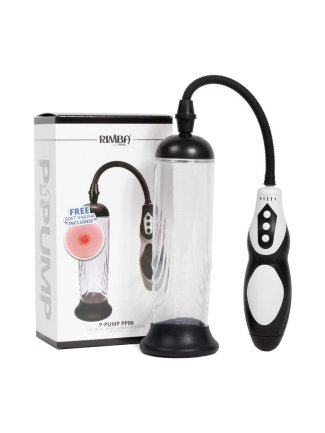 Rimba P-Pump - P-Pump PP06 - Agrandisseur de pénis avec télécommande et gaine vaginale - Noir - 8274